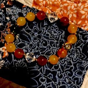 Beaded stretch bracelet,